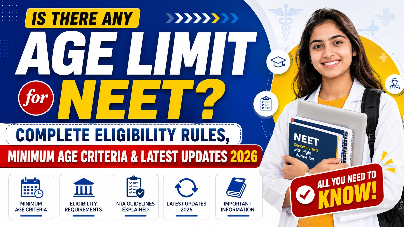 Is There Any Age Limit for NEET? Complete Eligibility Rules, Minimum Age Criteria & Latest Updates 2026